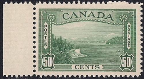 Canada #244 50 cent Vancouver Harbor Stamp mint OG NH VF