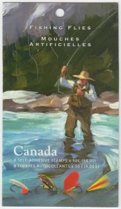 Canada - #BK306 Fishing Flies Booklet - MNH