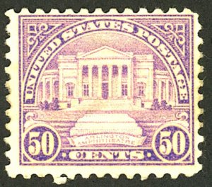 U.S. #570 MINT OG LH THIN