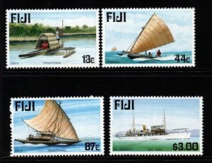 FIJI SG1031/4 1998 MARITIME PAST AND PRESENT MNH