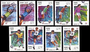 Sudan 470-478, MNH, 1994 World Cup Football Championship, USA