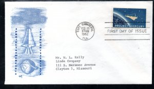 US Scott #1193 FDC, Addressed