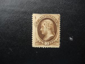 1879  SCOTT # 188  10 c    USED   F/VF    SCV.$ 27.50