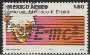 MEXICO C592 Centenary birth of Albert Einstein. Used. (1194)