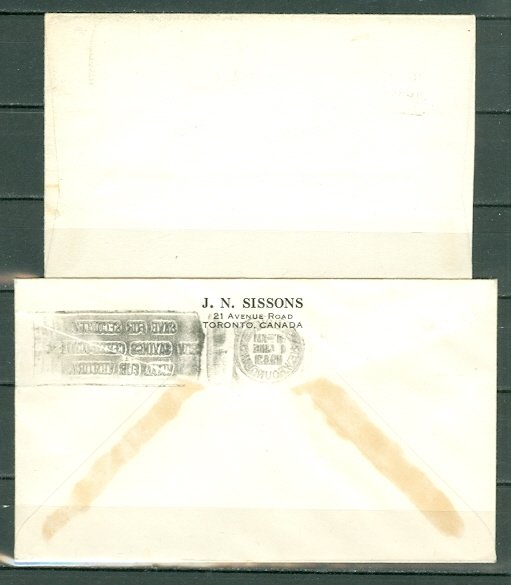 NEWFOUNDLAND 1941-43...(2) COVERS incl ONE FDC