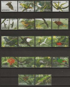 MICRONESIA 1991 SG 235/252 MNH