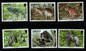 JERSEY SG1421/6 2009 ENDANGERED SPECIES MNH