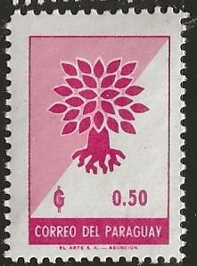 Paraguay ^ Scott # 621 - Used