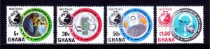 Ghana - Scott #495-498 - MNH - SCV $5.95