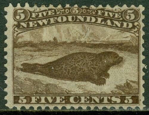 EDW1949SELL : NEWFOUNDLAND 1865 Scott #25 VF, Mint OG PO Fresh Choice Cat $550+ 