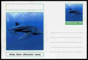 CHARTONIA, Fantasy - Whale Shark - Postal Stationery Card...