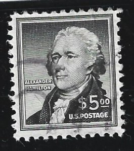 U.S. Scott #1053 Used $5 Hamilton 2019 CV $6.75