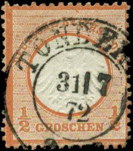 Germany Scott #3 Used