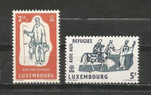 Luxembourg Scott# 668-669   MNH   (A)
