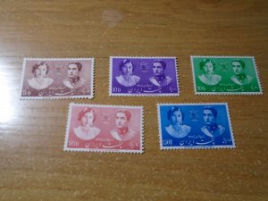 Iran  #  871-75  MH