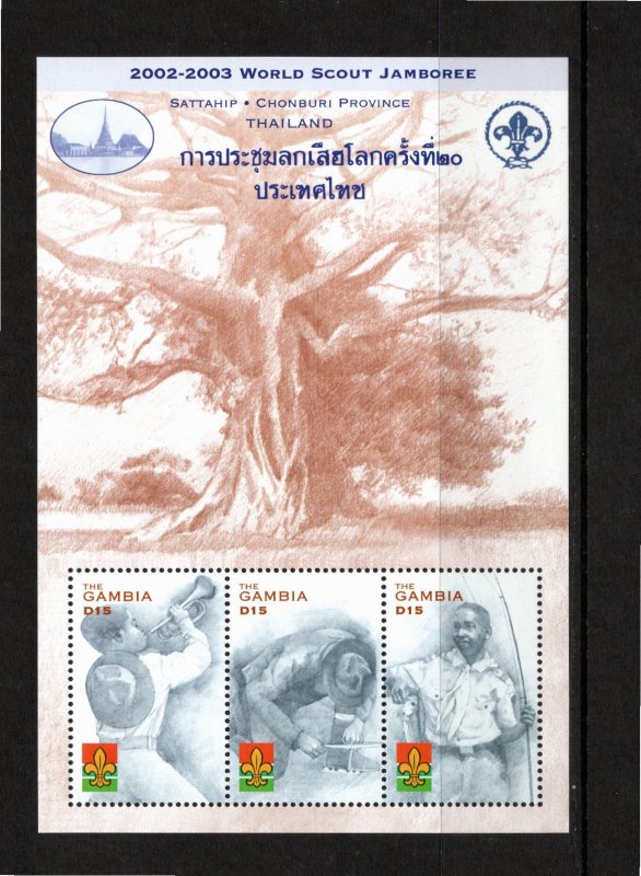 Gambia 2002 MNH Sc 2650a-c