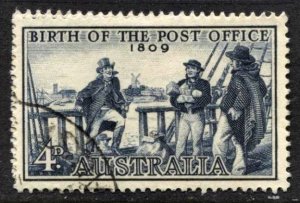 STAMP STATION PERTH - Australia #332 QEII First Post Office Anniv. 150th Used