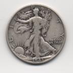 1943 Walking Liberty Half Dollar