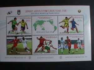 ​KOREA STAMP-2010 SC#4921 WORLD CUP SOCCER CHAMPIONSHIPS MNH STAMP SHEET VF