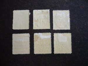 Stamps - Canada - Scott# 74-77,83-84 - Mint Hinged Part Set of 6 Stamps