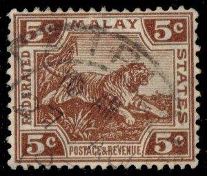 Malaya #59 Tiger; Used