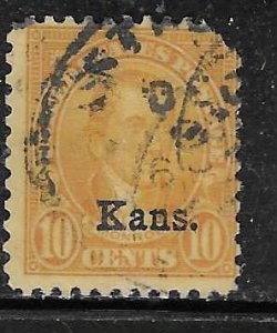 US#668 10c (U)* CV $12.50