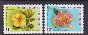 New Caledonia 1980 Flower Sc 453-454