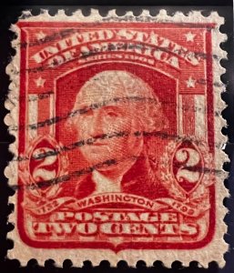 1903 2 cent George Washington US Scott #319