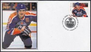 CANADA # 2946.5 MARK MESSIER HOCKEY STAMP on FIRST DAY COVER