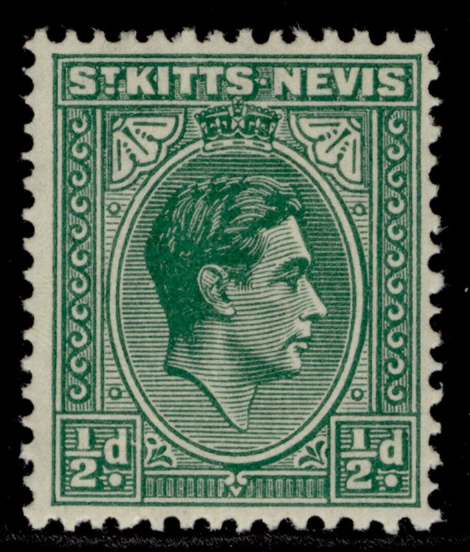 ST KITTS-NEVIS GVI SG68, ½d green, M MINT.