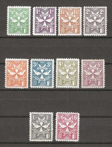 MALTA 1925 SG D11/20 MNH Cat £35