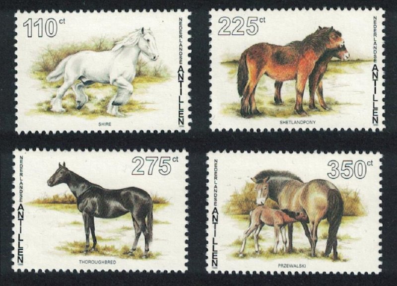 Neth. Antilles Horses 4v SG#1197-1200