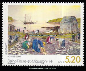 Saint Pierre & Miquelon Scott 692 Mint never hinged.