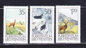 Liechtenstein 849-851 Set MH Animals