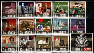 Malta #454-68  MNH CV $15.00 (X6184)