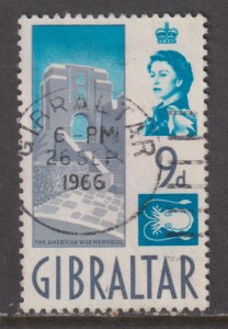 Gibraltar 155 American War Memorial 1960