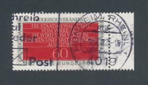 Germany 1981 Scott 1360 used - 60pf, Concept of Democracy