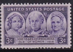 959 Progress of Women MNH