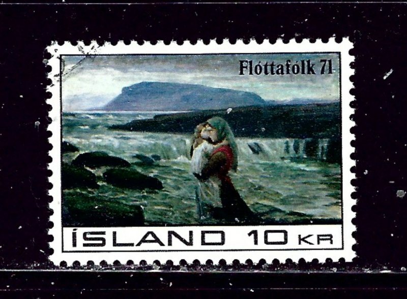 Iceland 428 Used 1971 issue