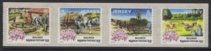 JERSEY SG870/3c 2000 DAYS GONE BY SELF ADHESIVES MNH 