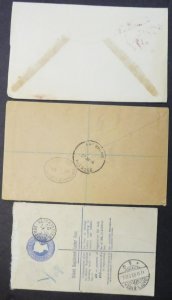 EDW1949SELL : GREAT BRITAIN Interesting collection of 37 covers & PC as received