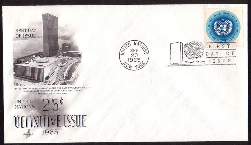 United Nations 149 Art Craft First Day Cover