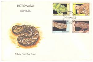 Botswana Scott 243-246 Unaddressed.