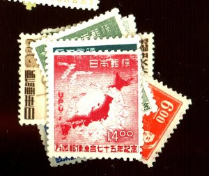 JAPAN 429 458-9 67 474 6 8 MINT FVF OG HR 476 NG Cat $53