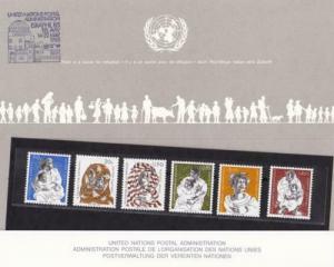 A Future For Refugees United Nations mint  never hinged stamps souvenir R20228