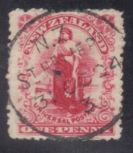 NEW ZEALAND SC# 99 USED 1p 1901