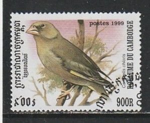 1999 Cambodia - Sc 1898 - used VF -  1 single - Birds