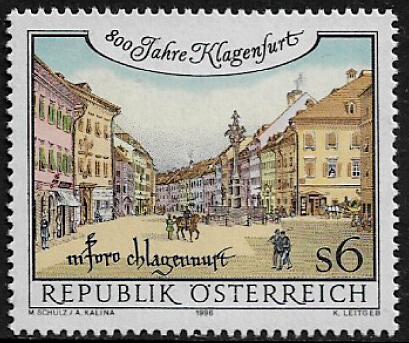 Austria #1702 MNH Stamp - City of Klagenfurt