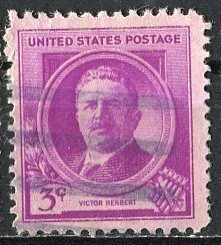 U.S.A.; 1940: Sc. # 881; Used Single Stamp