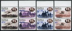 Orville Wright Flight Pilot Aviation Set of 4 Pairs, 8 Stamps MNH